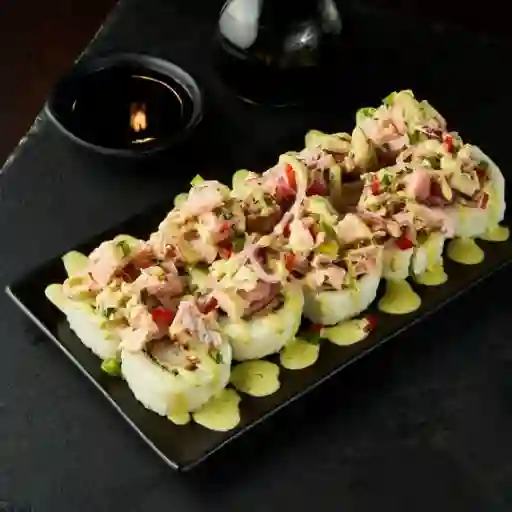 Ceviche roll (10 piezas)