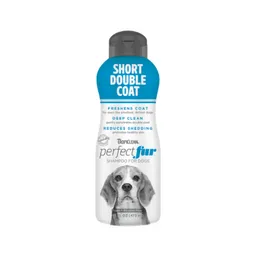 Tropiclean Shampoo Para Perro Perfect Fur Short Double Coat