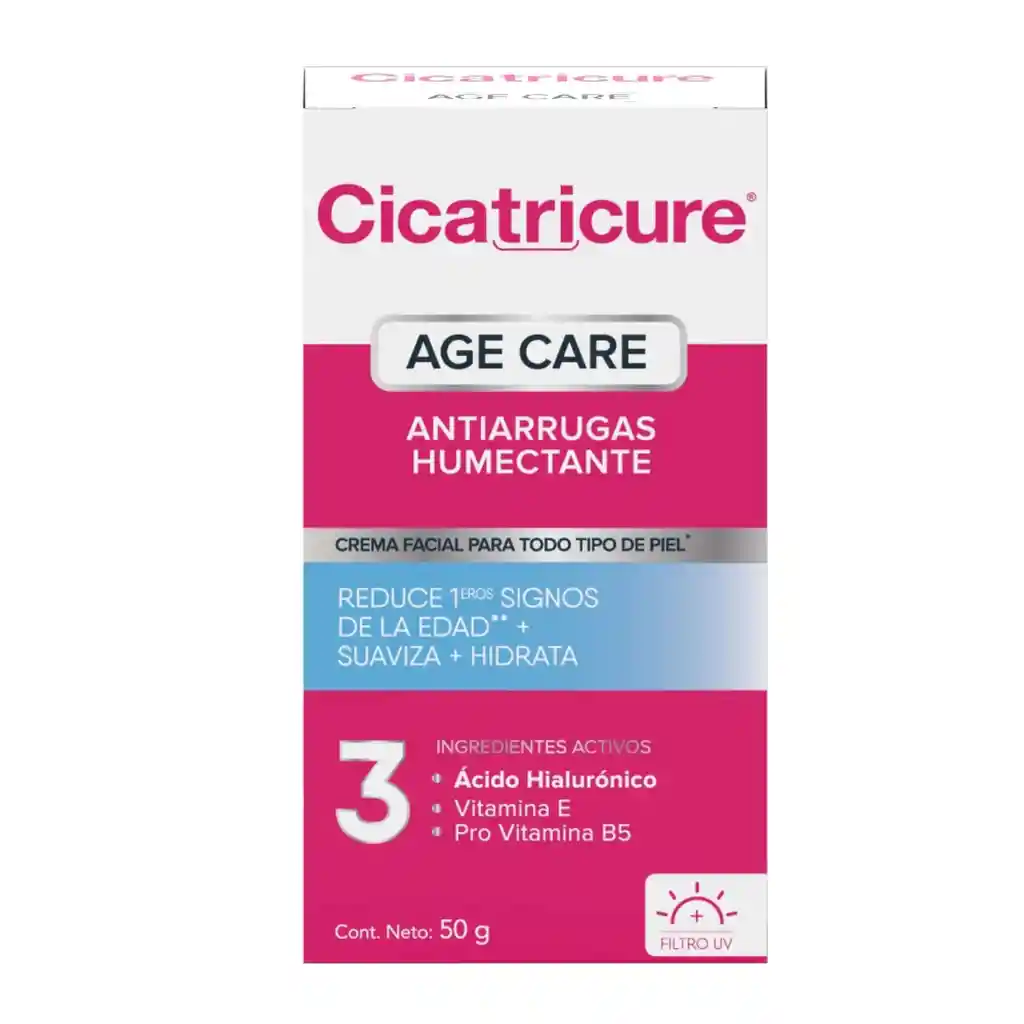 Cicatricure Crema Antiarrugas Humectante Age Care 