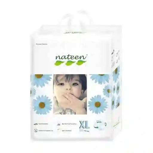 Nateen Pañal Bebé Niño Línea Premium XL 12-25 Kilos NTEN06