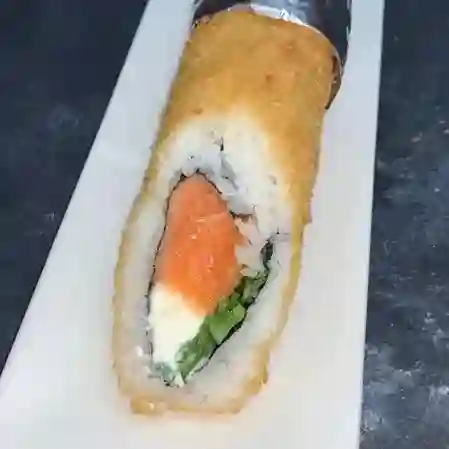 Hand roll salmon