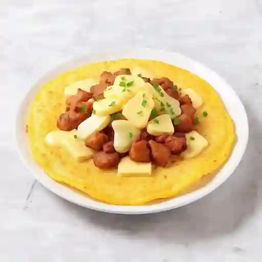 Cachapa Con Cerdo Frito (Cochino Frito) Queso De Mano.