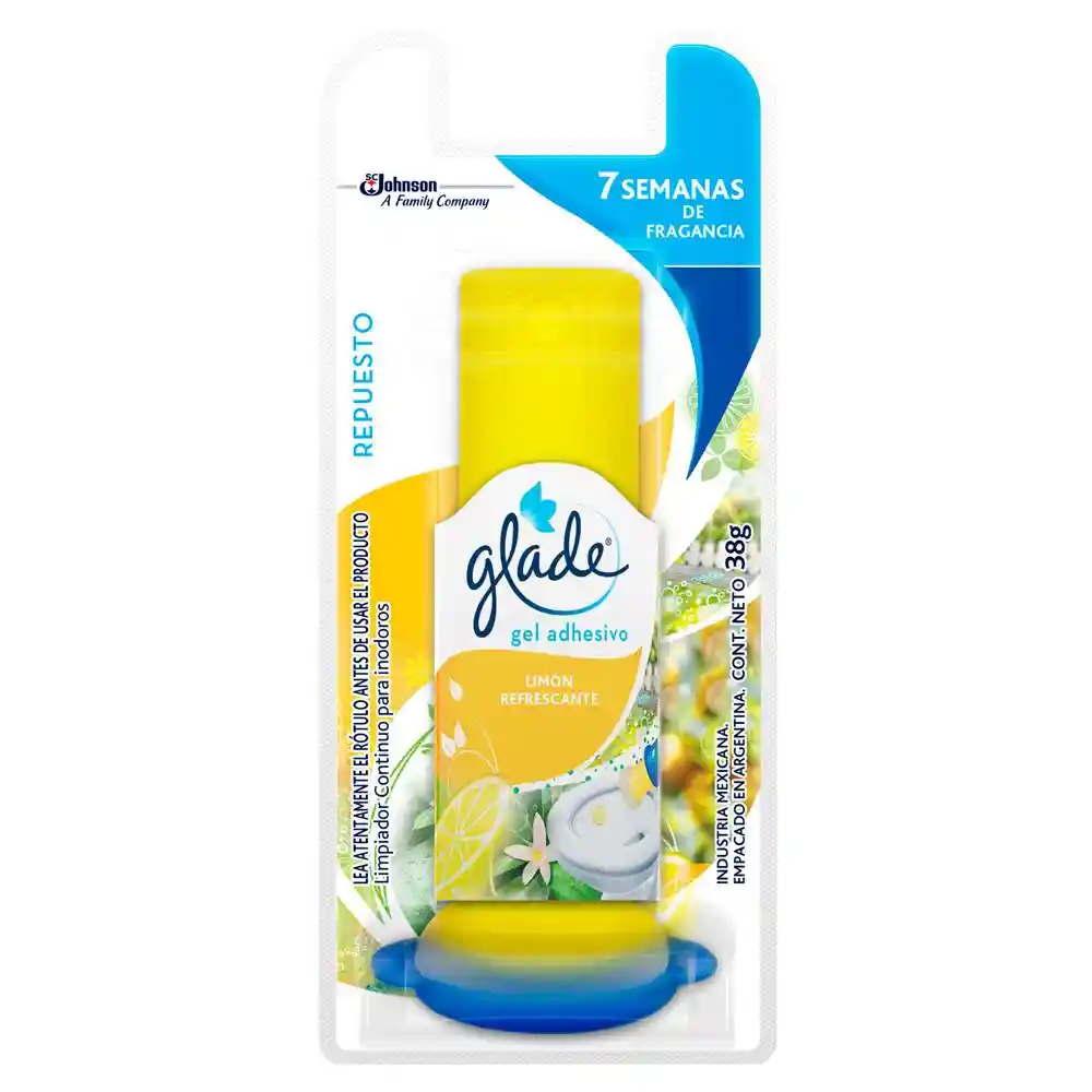 Glade Limpiador Discos Activos Inodoro Recarga 36 mL