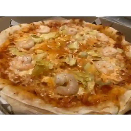 Pizza Gamberi E Carcciofi