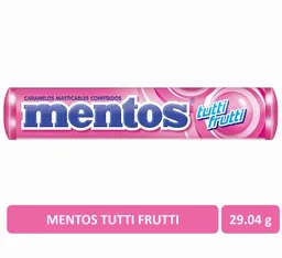 Mentos Caramelos Masticables Tutti Fruti