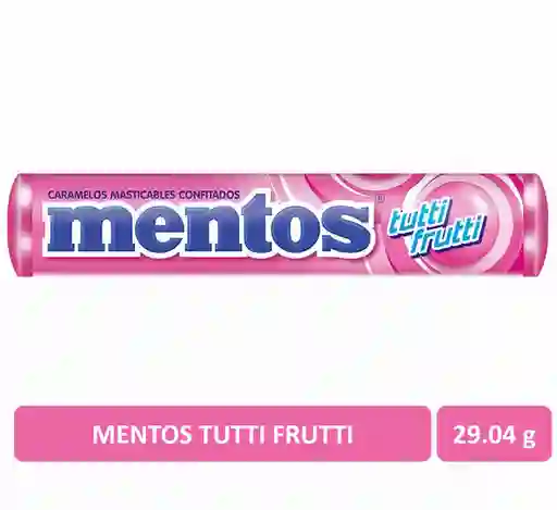 Mentos Caramelos Masticables Tutti Fruti