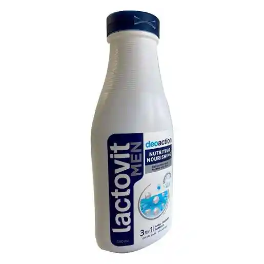 Lactovit Gel Ducha Men Deo Acción