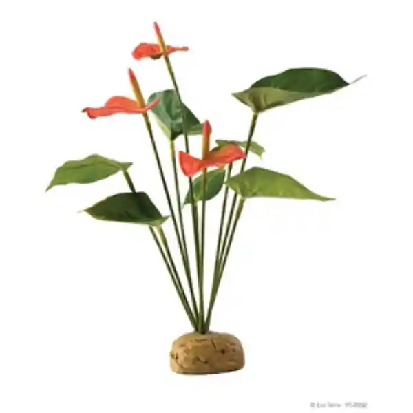 Exo Terra Decoración Anthurium Bush  Reptiles