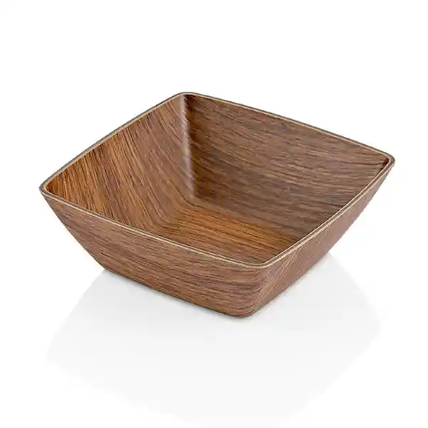 Krea Bowl Cuadrado Mahogani 10 cm