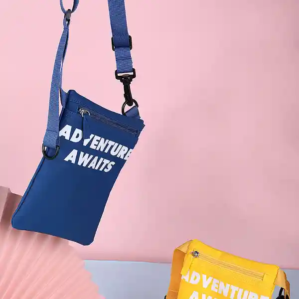 Bolsa Cruzada Bandolera (Adventure Awaits) Miniso