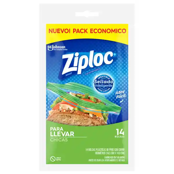 Ziploc Bolsa Herméticas Chicas