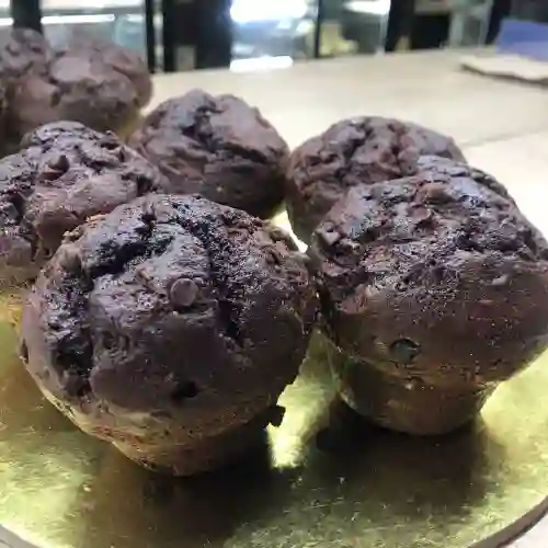 Muffin Relleno de Chocolate
