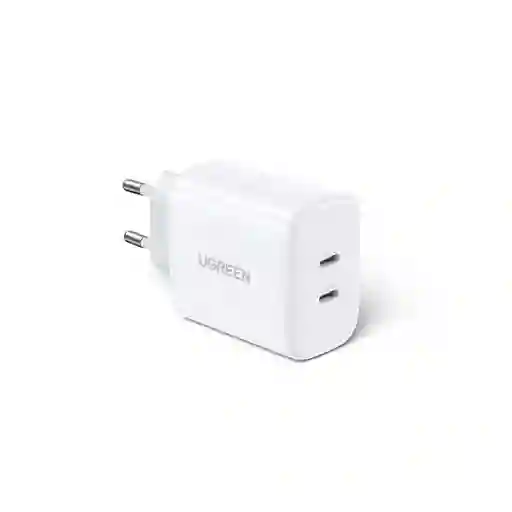 Ugreen Cargador Power Delivery USB-C + USB-C 40W (20W + 20W)