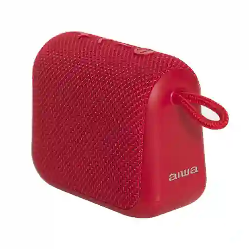 Aiwa Parlante Bluetooth Tipo C Rojo