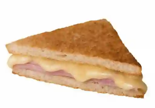 Miga jamón y queso + bebida en lata