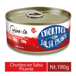 Choritos salsa picante 100 g drenado