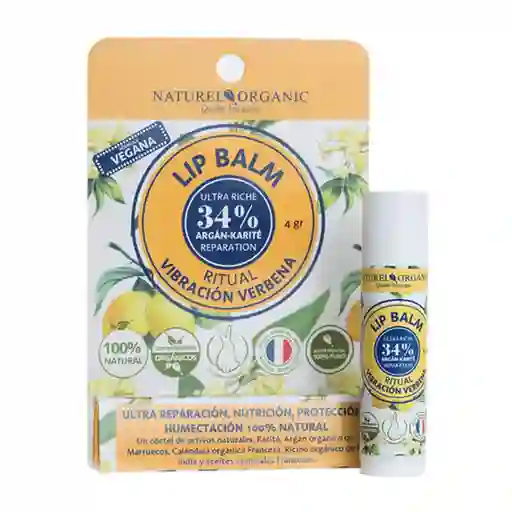 Naturel Lip Balm Ritual Vibración Verbena