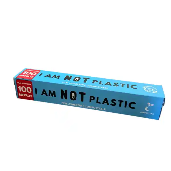  Film Adherente Compostable 100 M I am Not Plastic 