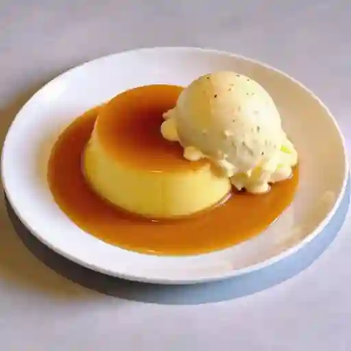 Flan De Caramelo Y Manjar