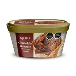 Tento Helado Chocolate Brownie