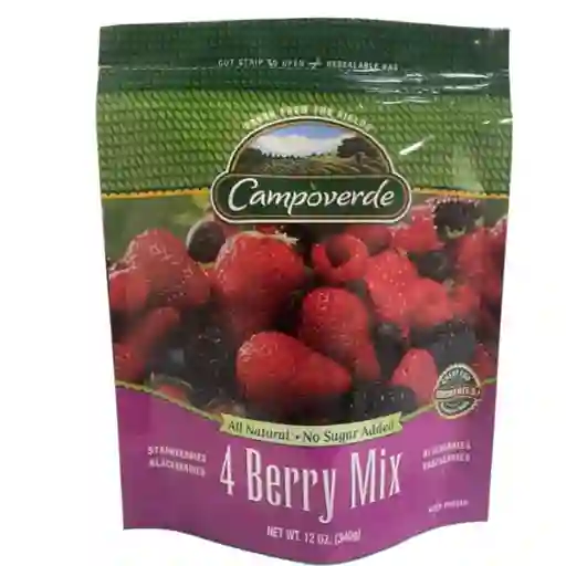Campoverde Fruto Congelados 4 Berry Mix