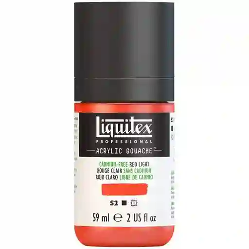 Liquitex Acrílico Gouache Rojo Claro Ldc 893