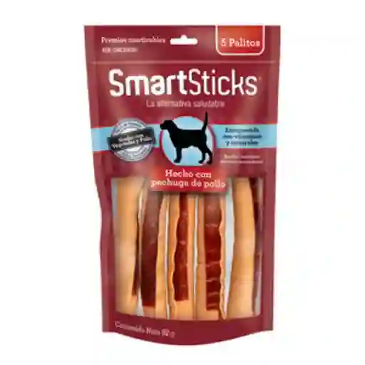 Smartbones Premio Perro Smartsticks Con Diseño Stick Pollo