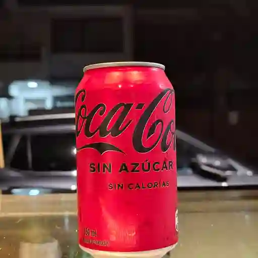Coca cola zero en lata