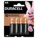 Duracell Pilas Alcalinas AA de Larga Duración