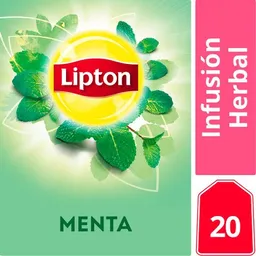 Lipton Infusion Herbal Menta x 20 Unidades