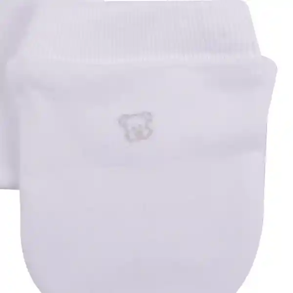 Set Mitones 2 Pzas Unisex Blanco Pillin U