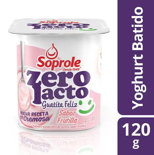 Soprole Yoghurt Zero Lacto Frutilla