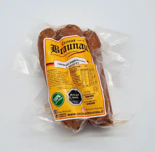 Braunau Chorizo Parrillero