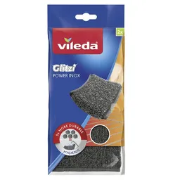Vileda Esponja Glitzi Power Inoxidable