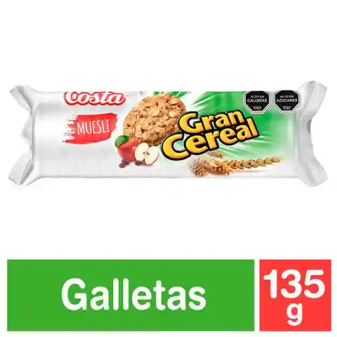 Costa Galletas Dulces Muesli Gran Cereal