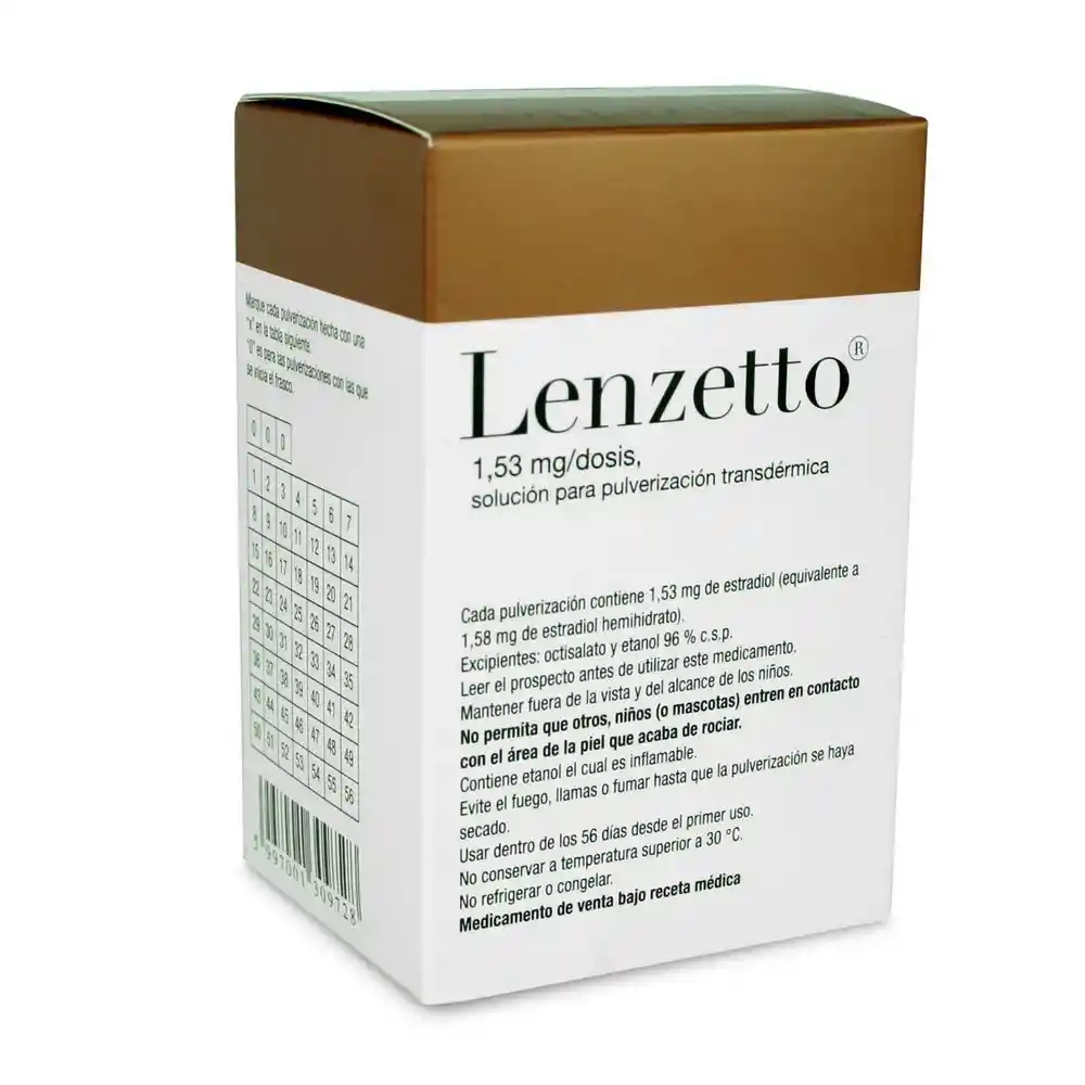 Lenzetto Solución Transdérmica (1.53 mg)

