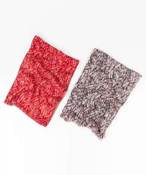 Lounge Loop Manchas y Tejido Rojo