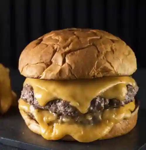 Cheese Burger & Papas