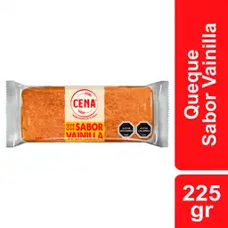 Cena Queque Clásico Sabor Vainilla