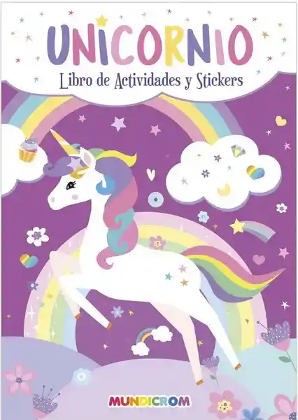 Unicornios. Actividades y Stickers - Mundicrom