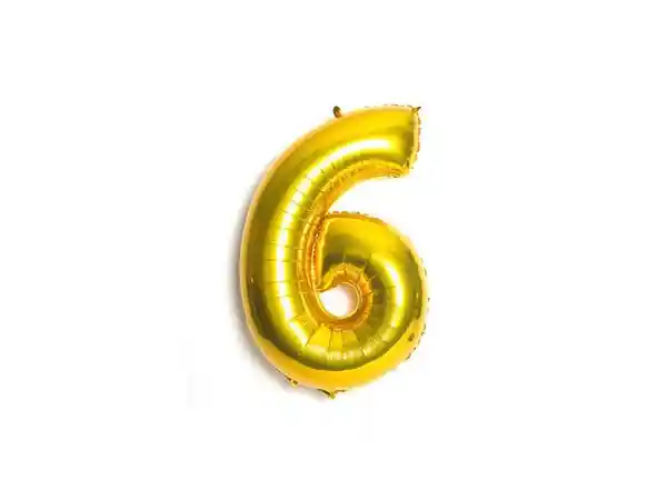 Globo Foil Dorado 70 cm 6