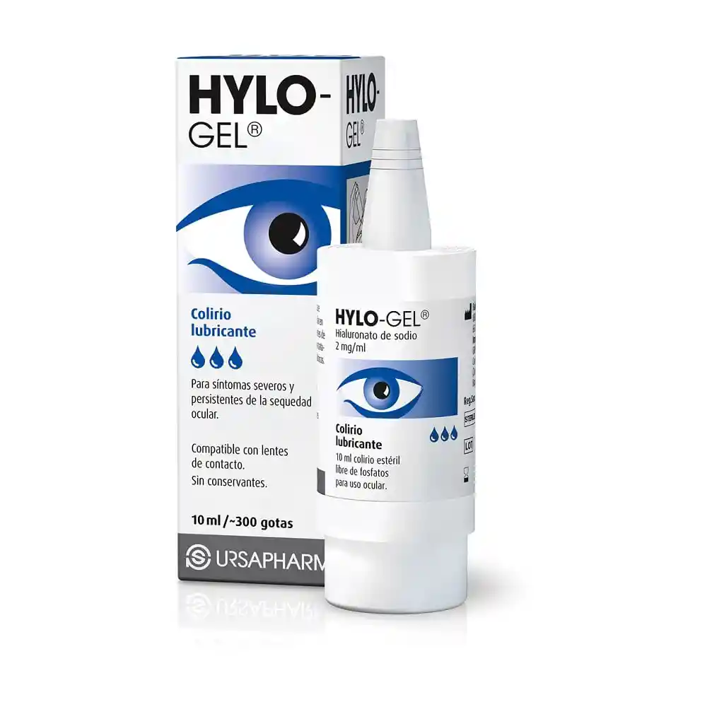 Hylo Gel Colirio Lubricante 