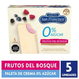 San Francisco Helado Azucar Sn Fran Frutos del Bosque 0%