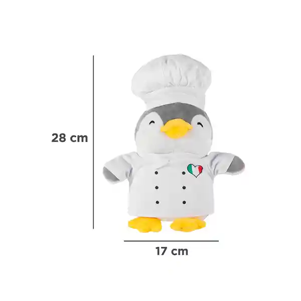 Peluche Pingüino Chef Miniso