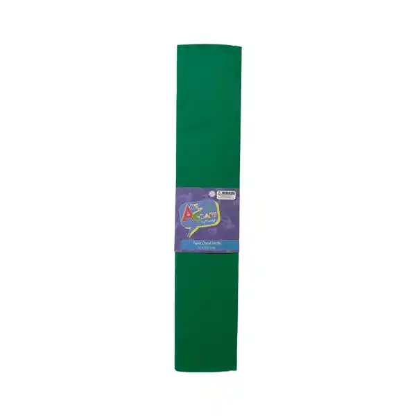 Art & Craf Papel Crepe Verde 422201