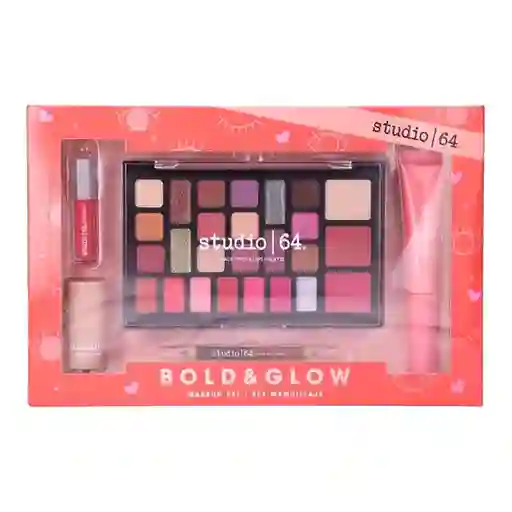 Studio 64 Set Maquillaje Bold y Glow