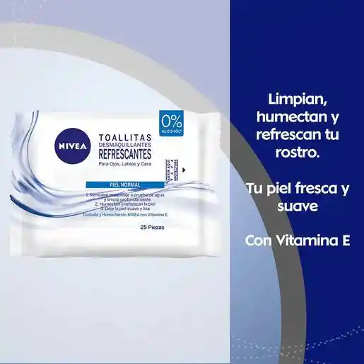 Nivea Toallitas Desmaquillantes Refrescantes