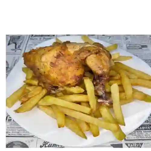 1 Cuarto de Pollo Asado Truto