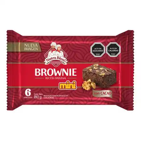 Nutra Bien Brownie Mini con Cacao 