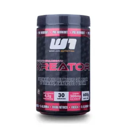 W1 Alimento Para Deportista Pre Entreno Kreator Berry Punch